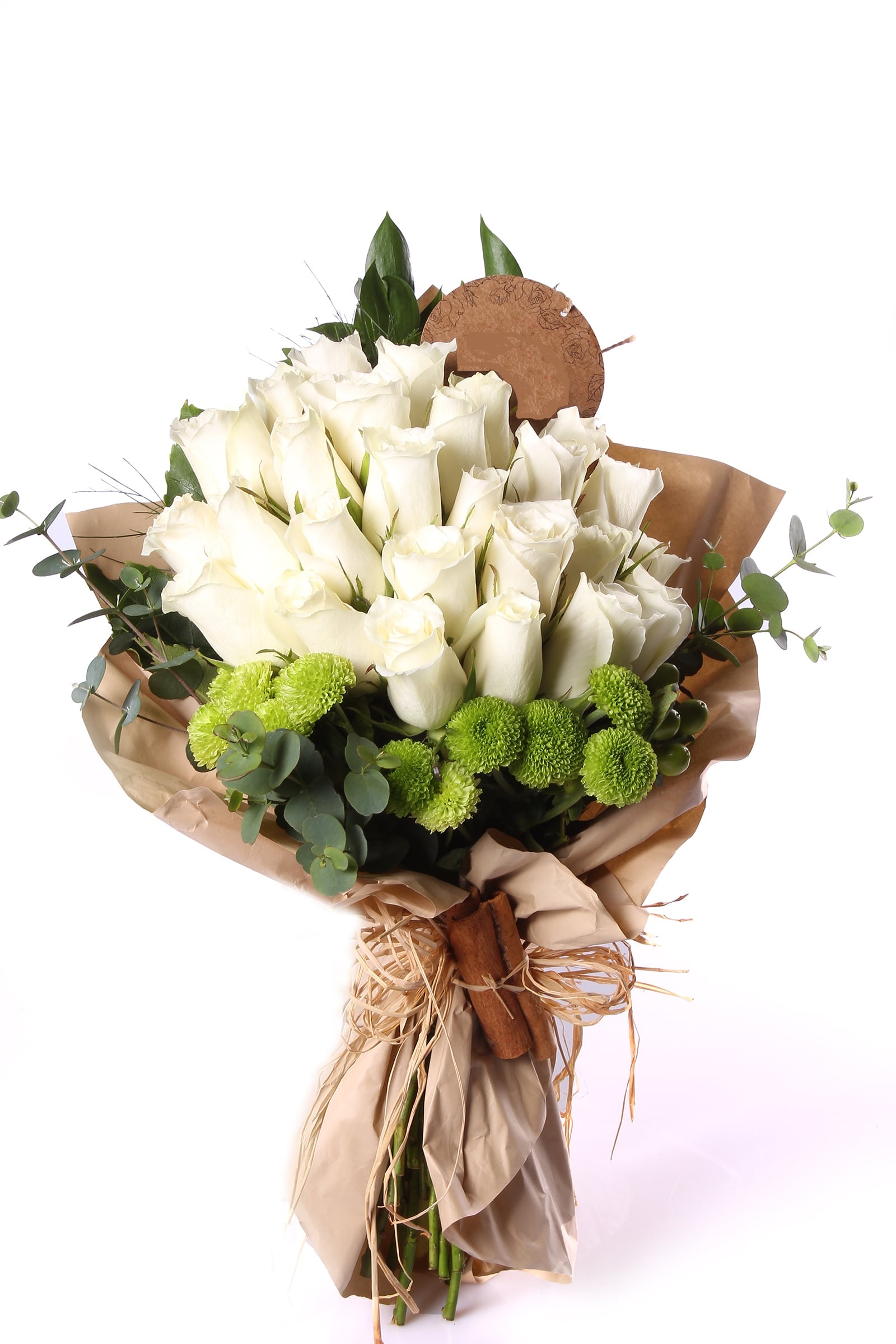 17 White Roses