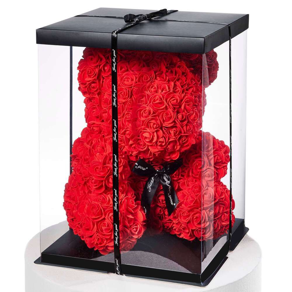 Luxury Rose Teddy Bear