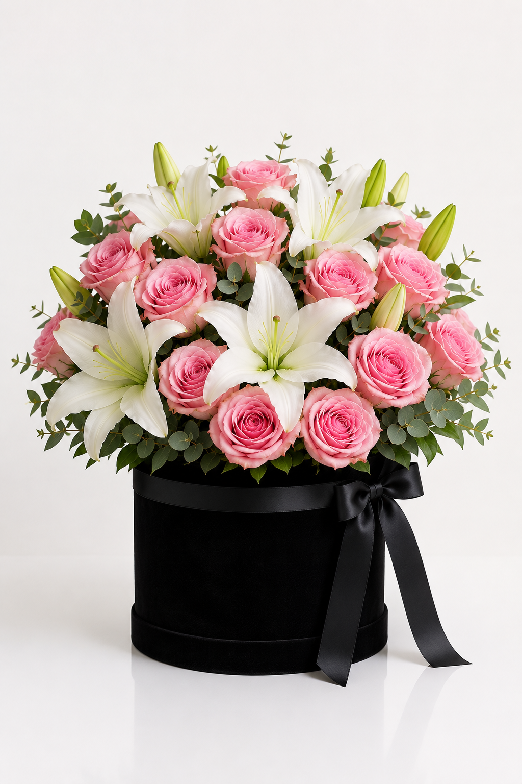 Blush Lily Velvet Box