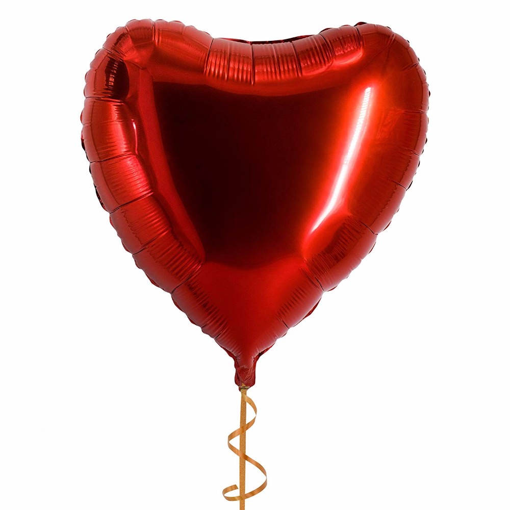 4x Flying Heart Balloons