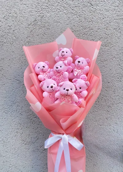 Pink Mini Bear