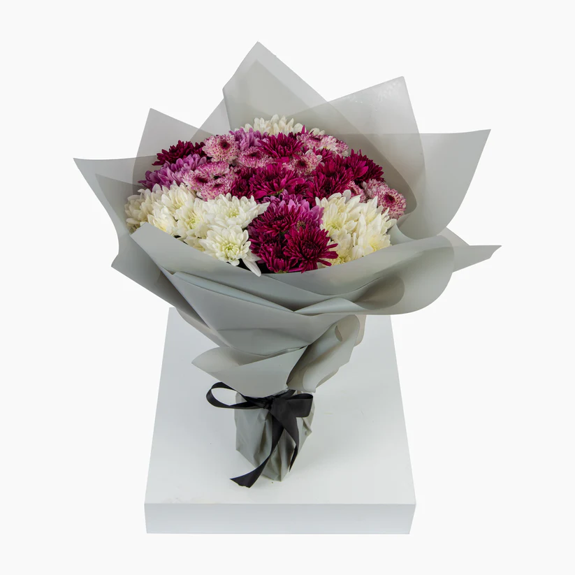 30 Mixed Chrysanthemums