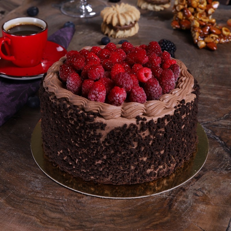 Raspberry Chocolate Cake